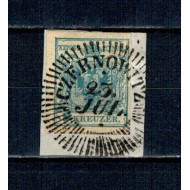 Austria 1850 - Uzual 9kr cu stampila frumoasa Cernăuți