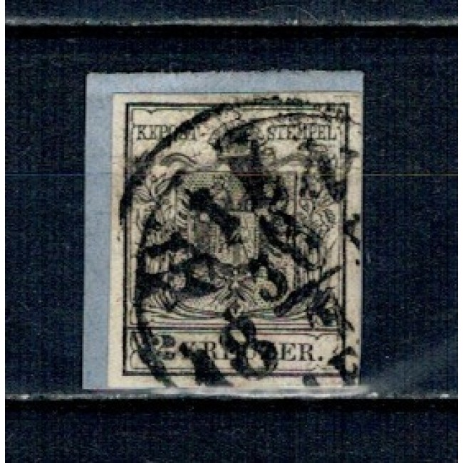 Austria 1850 - Uzual 2kr, stampila Wien