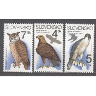 Slovacia 1994 - Păsări de prada, serie neuzata