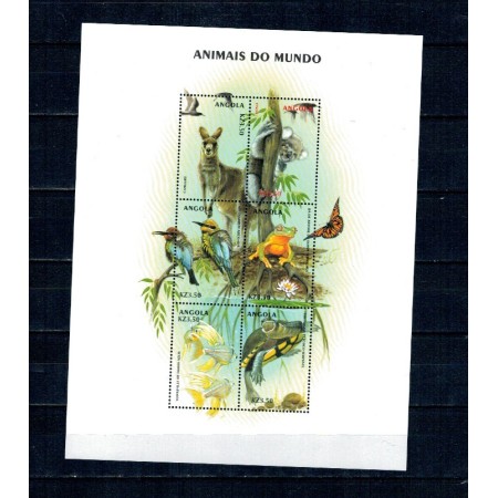 Angola 2000 - Fauna, animale, bloc neuzat