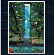 Dominica 2000 - Fauna din caraibe, animale, minicoala neuzata