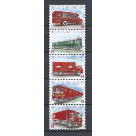 Belgia 2010 - Vehicule poștale, serie neuzata
