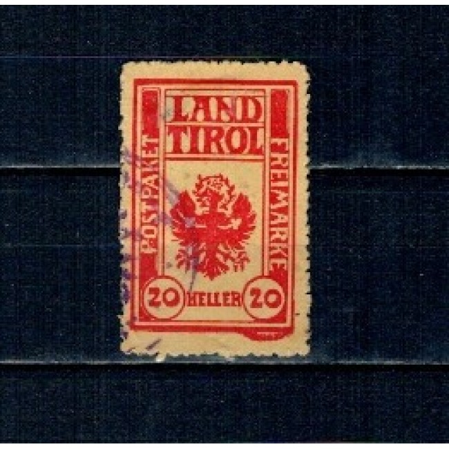 Tirol 1919 - Emisiune locala, 20 heller, stampilat