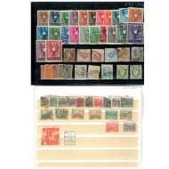 Austria - Lot timbre vechi, stampilate