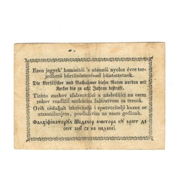 Ungaria 1849 - 10 krajczar, Kossuth, circulata