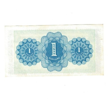 Austria 1944 - 1 schilling, ocupația aliata, aUNC