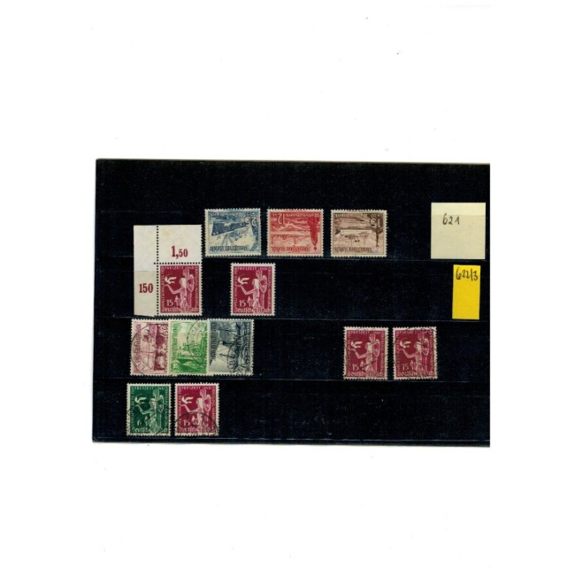 Deutsches Reich - Lot mărci stampilate