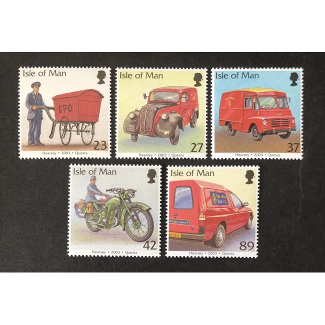 Isle of Man 2003 - Vehicule poștale, serie neuzata