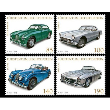 Liechtenstein 2013 - Mașini de epoca, serie neuzata