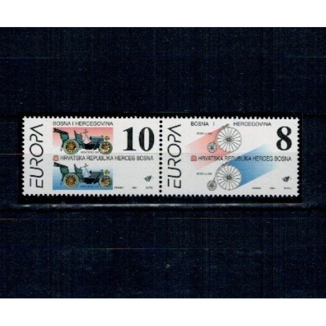 Mostar(Bosnia) 1994 - Descoperiri si inventii, Europa, CEPT, serie neuzata