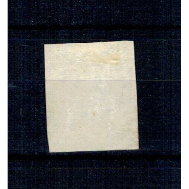 1871 - Carol I cu barba, 10 bani portocaliu, nedantelat, stampilat