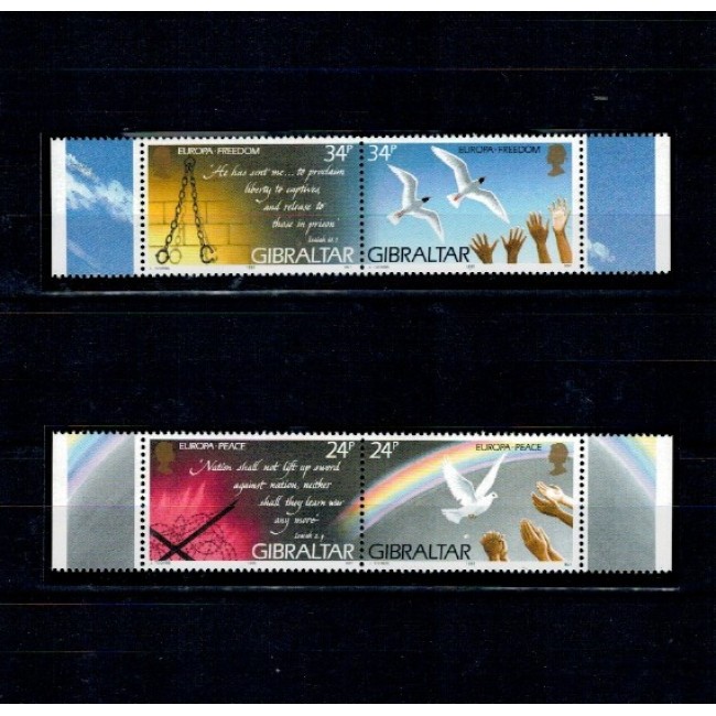 Gibraltar 1995 - Europa, pace, serie neuzata