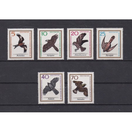 DDR 1965 - Păsări, serie neuzata