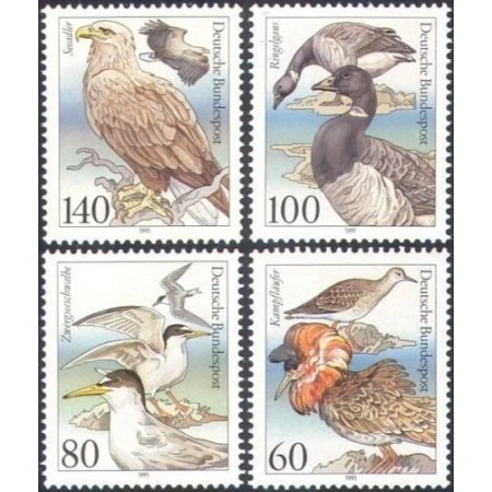 Bundes 1991 - Pasari, serie neuzata