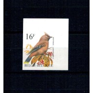 Belgia 1994 - Păsări, mătăsar, nedantelata neștampilata, tiraj mic