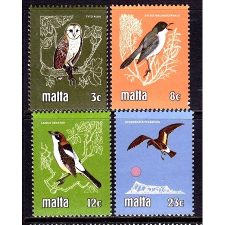 Malta 1981 - Păsări, serie neuzata