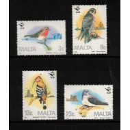 Malta 1987 - Păsări, serie neuzata
