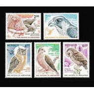 Monaco 1993 - Păsări, serie neuzata