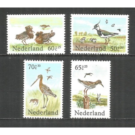 Olanda 1984 - Păsări, fauna, serie neuzata