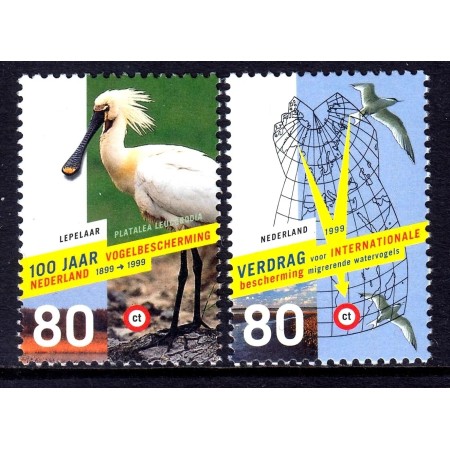 Olanda 1999 - Păsări, serie neuzata