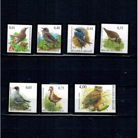 Belgia 2004 - Păsări, serie nedantelata neștampilata, tiraj mic