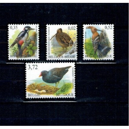 Belgia 2003 - Păsări, serie neuzata