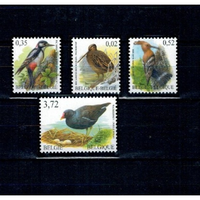 Belgia 2003 - Păsări, serie neuzata