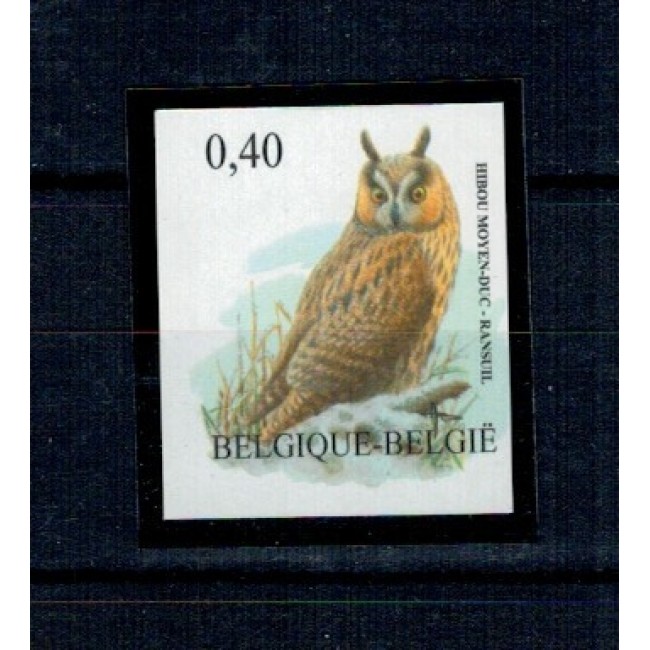 Belgia 2007 - Pasari, bufnita, Mi.No.3784 nedantelat, neștampilat, tiraj mic