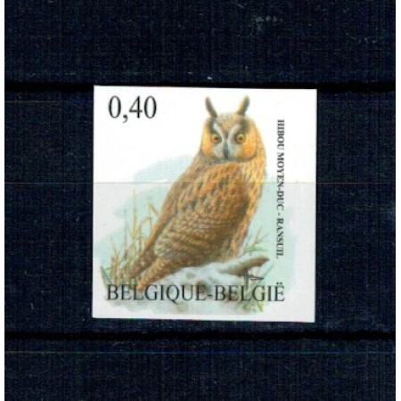 Belgia 2007 - Pasari, bufnita, Mi.No.3784 nedantelat, neștampilat, tiraj mic