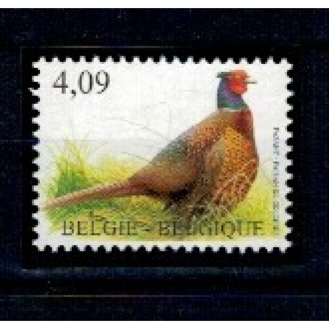 Belgia 2010 - Păsări, fazan, neuzat