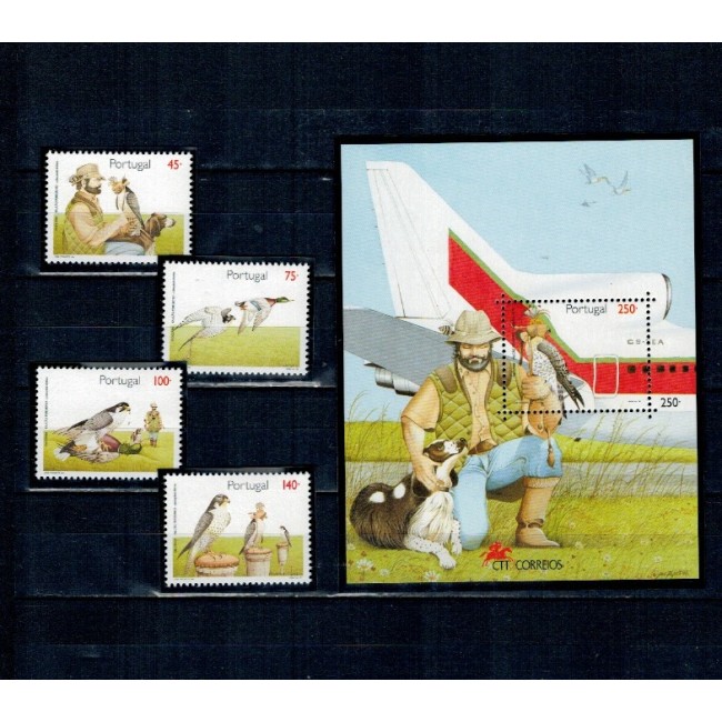 Portugalia 1994 - Păsări de prada, serie si colita neuzata