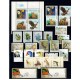 Portugalia - Lot timbre neuzate, tematica fauna, animale, majoritatea păsări