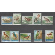 San Marino 1960 - Păsări, serie neștampilata