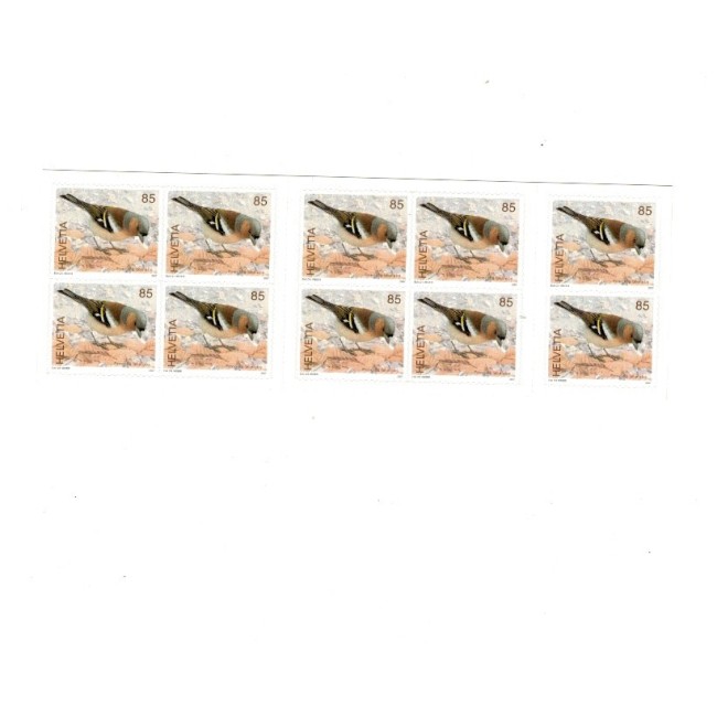 Elvetia 2007 - Păsări, carnet timbre autocolant, neuzat