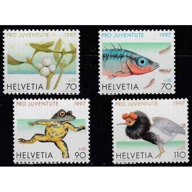 Elvetia 1997 - Pro Juventute, Crăciun, serie neuzata