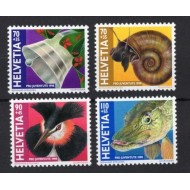 Elvetia 1998 - Pro Juventute, Crăciun, animale, serie neuzata