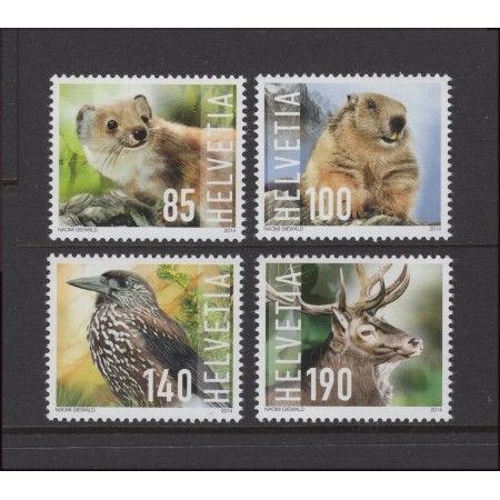 Elvetia 2014 - Fauna, animale, serie neuzata