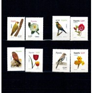 Spania 2008 - Fauna-flora, serie timbre autocolant, neuzate