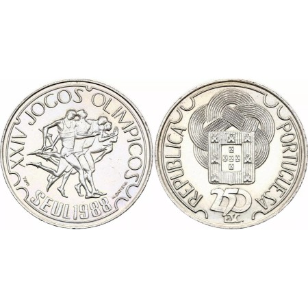 Portugalia 1988 - 250 escudos, Jocurile Olimpice, UNC