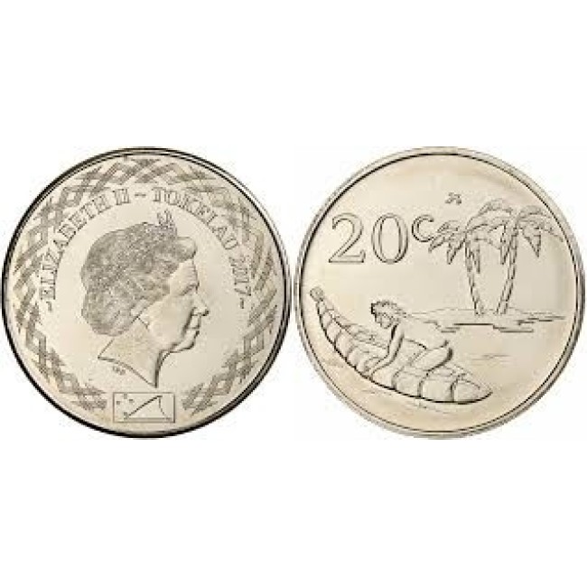 Tokelau 2017 - 2 cents UNC