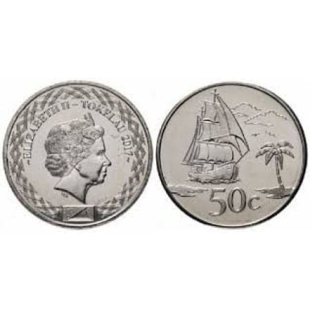 Tokelau 2017 - 50 cents UNC