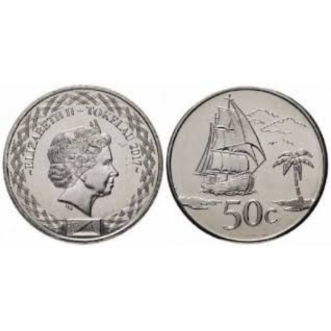Tokelau 2017 - 50 cents UNC
