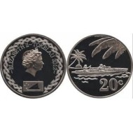 Tokelau 2012 - 20 cents UNC