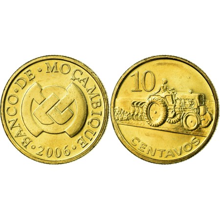 Mozambic 2006 - 10 centavos UNC