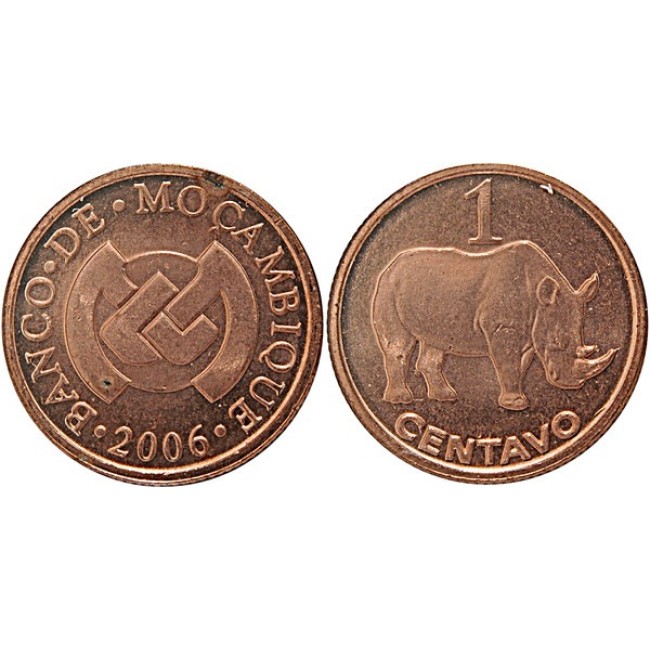 Mozambic 2006 - 1 centavo UNC