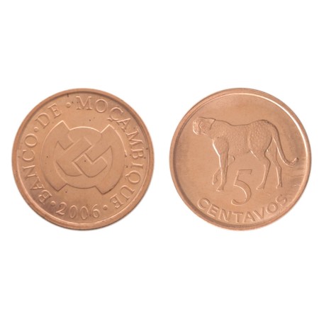 Mozambic 2006 - 5 centavos UNC