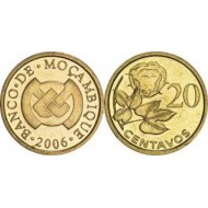 Mozambic 2004 - 20 centavos UNC