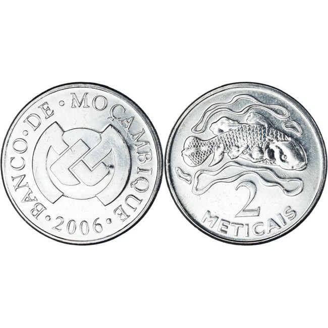 Mozambic 2006 - 2 meticais UNC