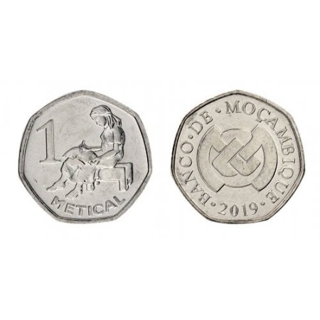 Mozambic 2019 - 1 metical UNC