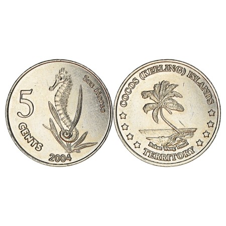 Cocos (Keeling) Islands 2004 - 5 cents UNC
